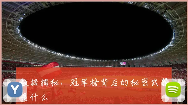数据揭秘，冠军榜背后的秘密武器是什么